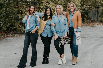 Multiple Ways to Style Your Denim Shirt