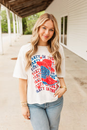 party in the USA tee