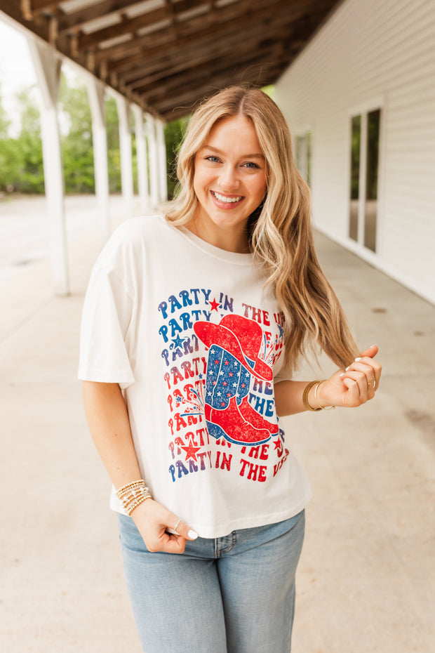 party in the USA tee