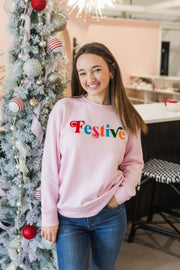 festive sweatshirt