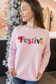 festive sweatshirt