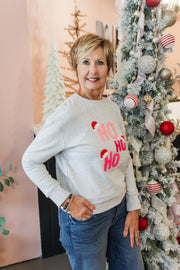 ho ho ho crew sweatshirt