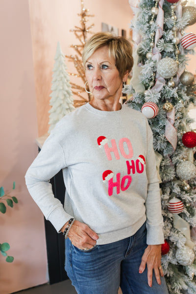 ho ho ho crew sweatshirt