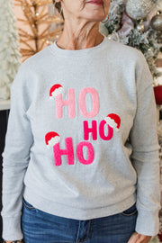 ho ho ho crew sweatshirt