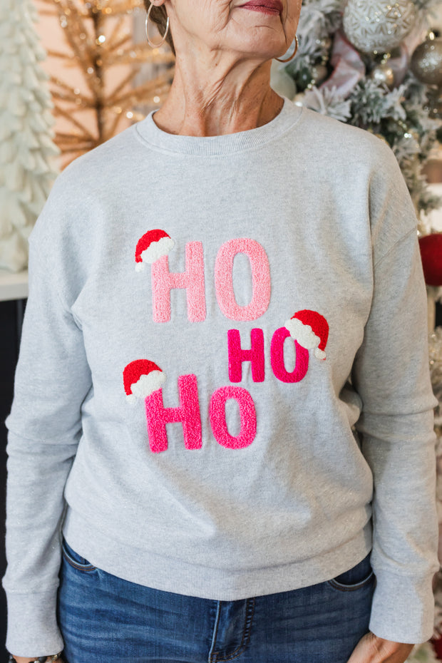 ho ho ho crew sweatshirt