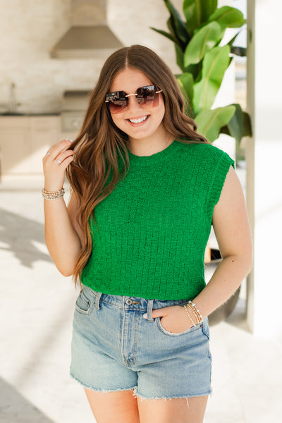 finnie sweater vest top