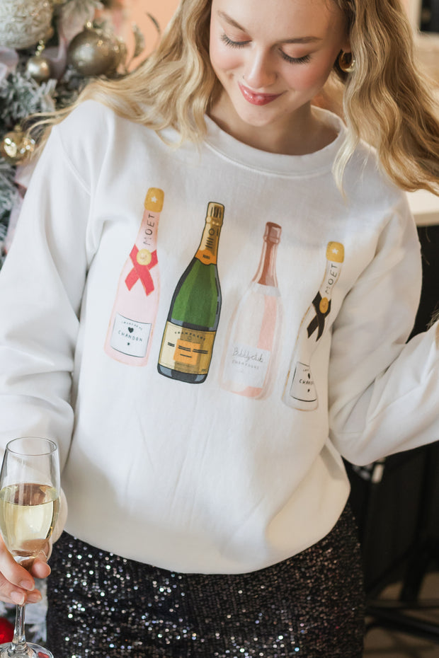 champagne sweatshirt