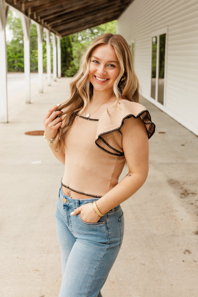 mabel top in sand