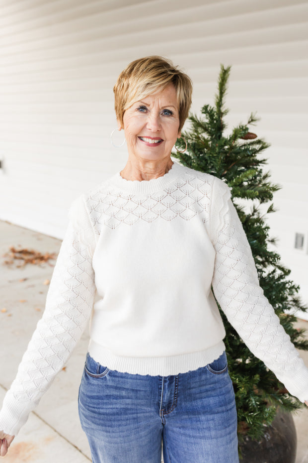 noelle sweater top