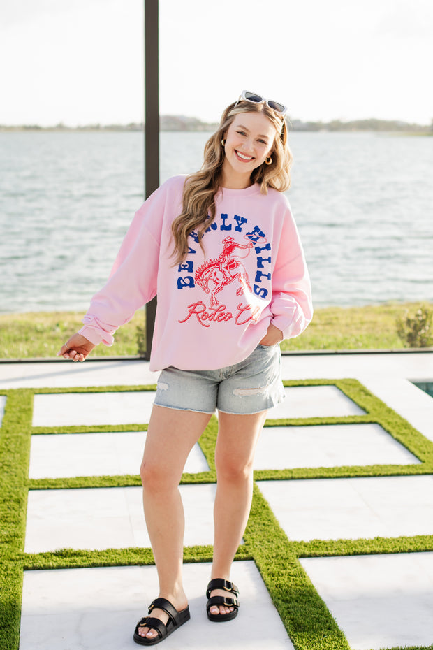 beverly hills rodeo club sweatshirt