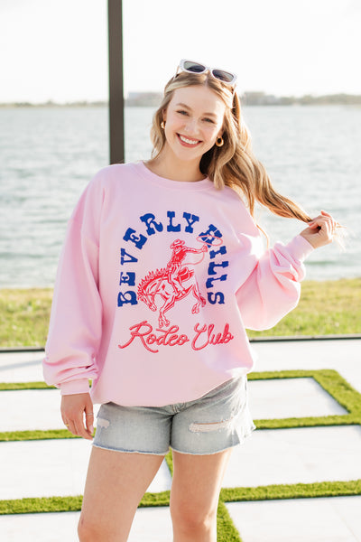 beverly hills rodeo club sweatshirt