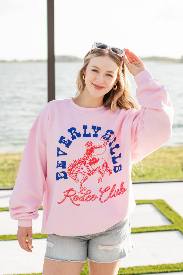 beverly hills rodeo club sweatshirt