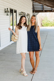 libby dress in white