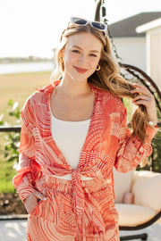 zinnia wrap top