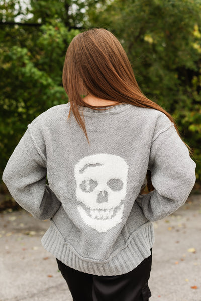 skull sweater