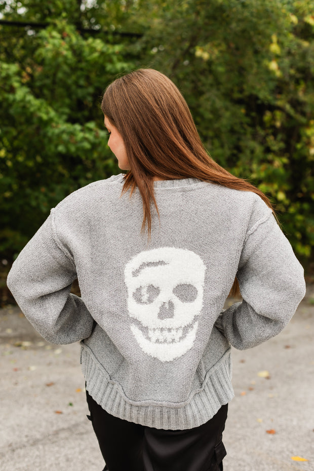 skull sweater