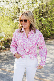 harbor top in pink