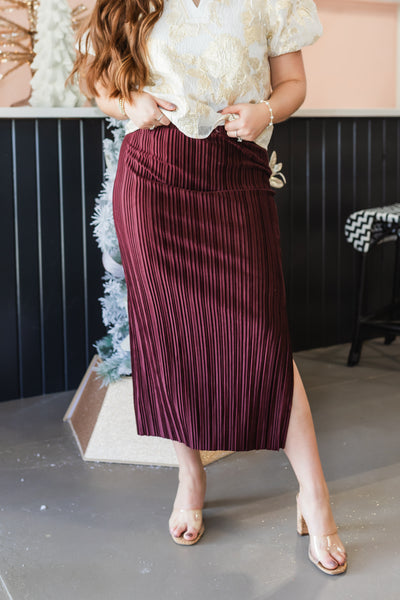 merlot skirt