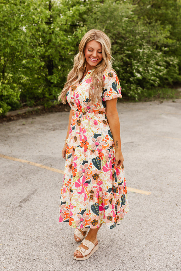 bonnie midi dress