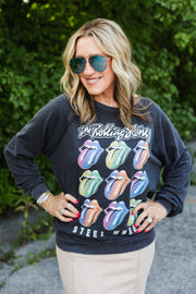 rolling stones steel wheel sweatshirt