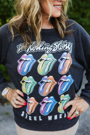 rolling stones steel wheel sweatshirt