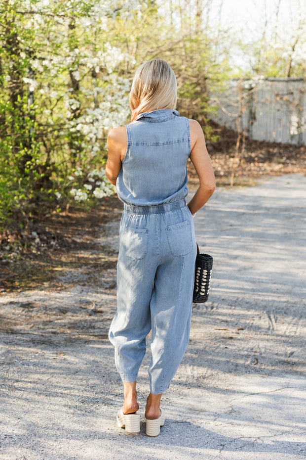 banner jumpsuit