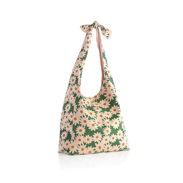 floral patterned hobo bag