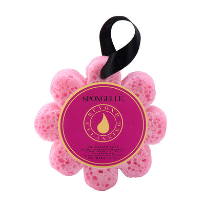 Spongelle WILD FLOWER BATH SPONGE IN BULGARIAN ROSE