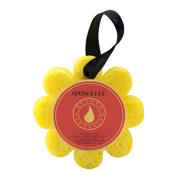 Spongelle WILD FLOWER BATH SPONGE IN Papaya Yuzu